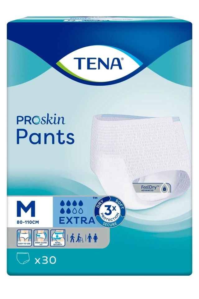 TENA ProSkin Pants Extra Emici Külot 6 Damla M 30lu