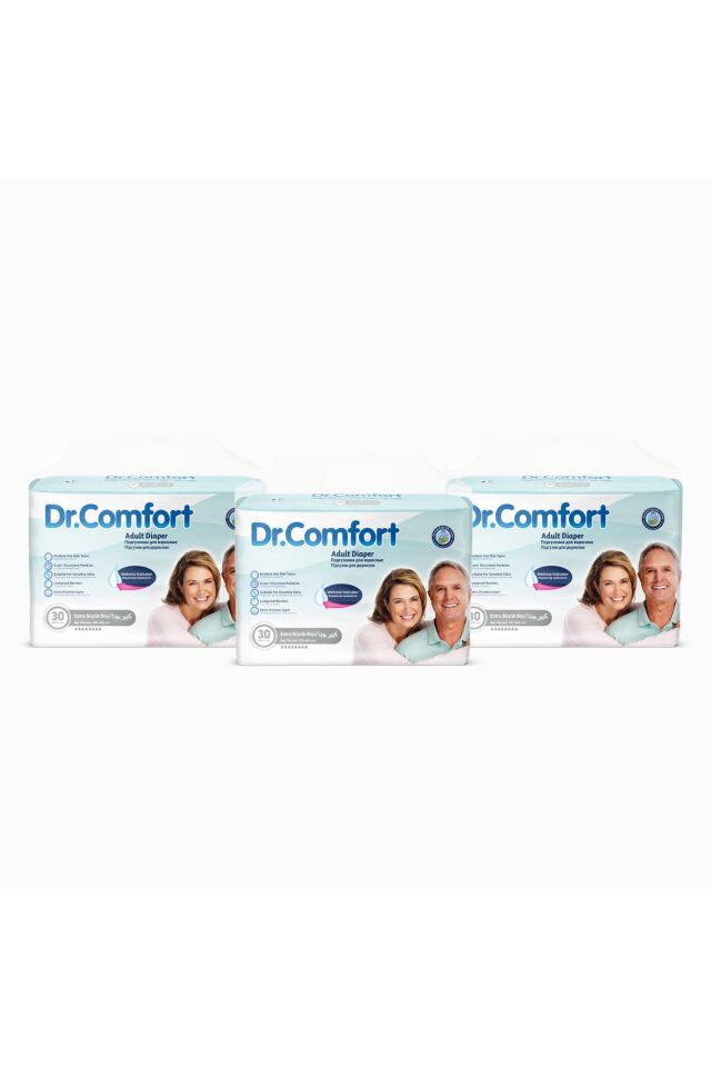 Dr Comfort Yetişkin Bel Bantlı Hasta Bezi Ekstra Large 90 Adet