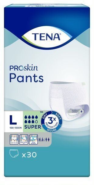 TENA Pants 7 Damla Süper Emici Külot L 30lu
