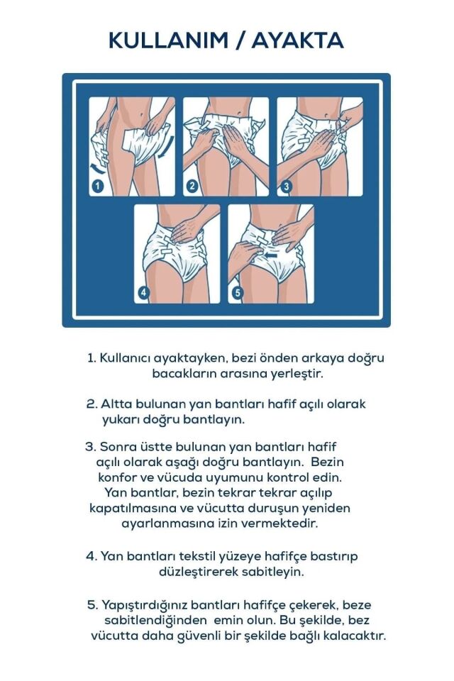 Medcare Yetişkin Hasta Bezi Medium PREMİUM SERİ (Orta Boy) 30 Adet