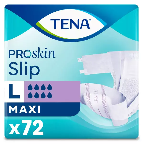 TENA Slip Maxi 8 Damla Bel Bantlı Large 72 Adet
