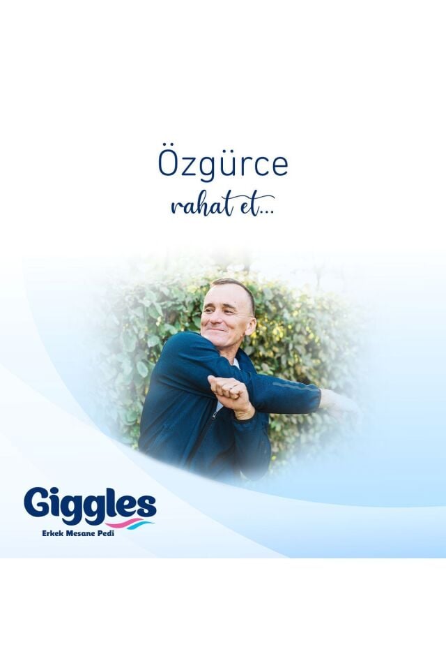 Giggles Erkek(Men) Mesane Pedi (Bladder Pad) 120 Adet
