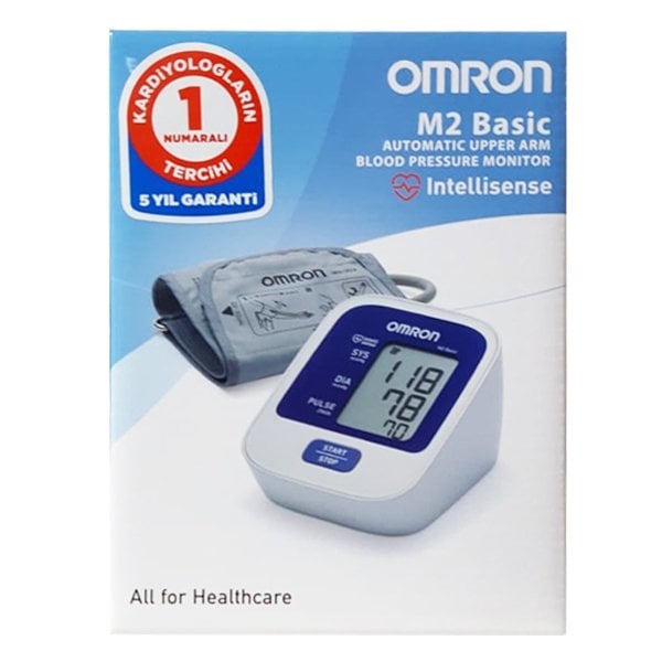Omron M2 Basic Hem-7121j-E Üst Koldan Ölçer Djital Tansiyon Aleti M2