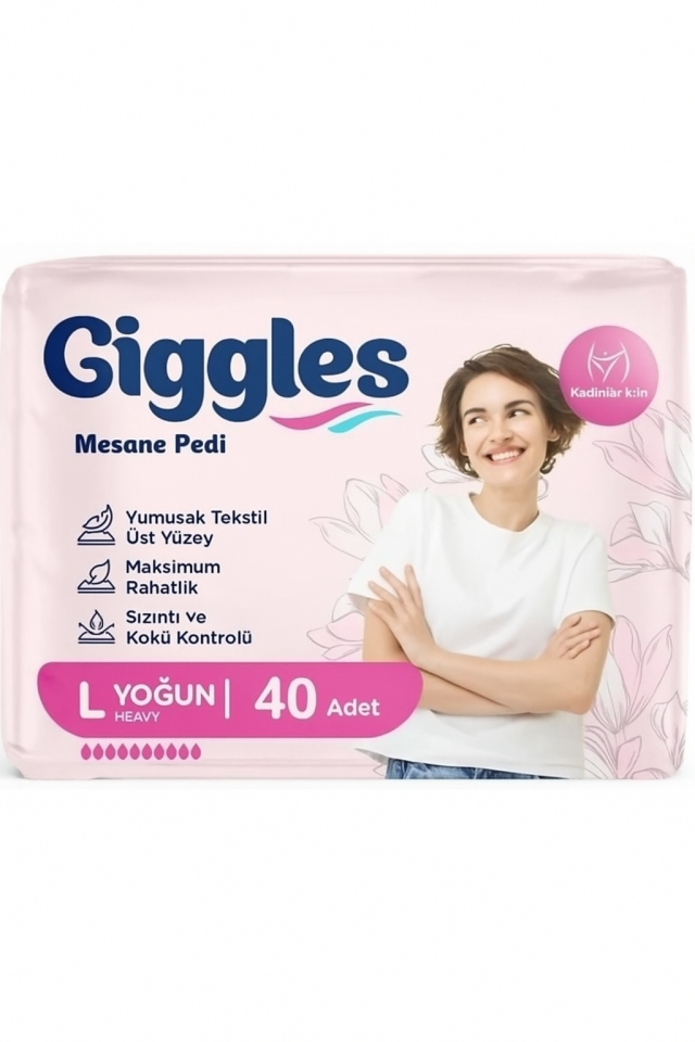 Giggles Kadın Mesane Pedi Large (Yoğun) 40 Adet