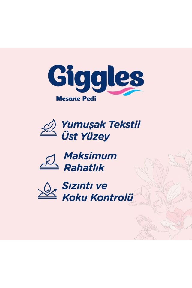 Giggles Kadın Mesane Pedi Large(Yoğun) 60 Adet