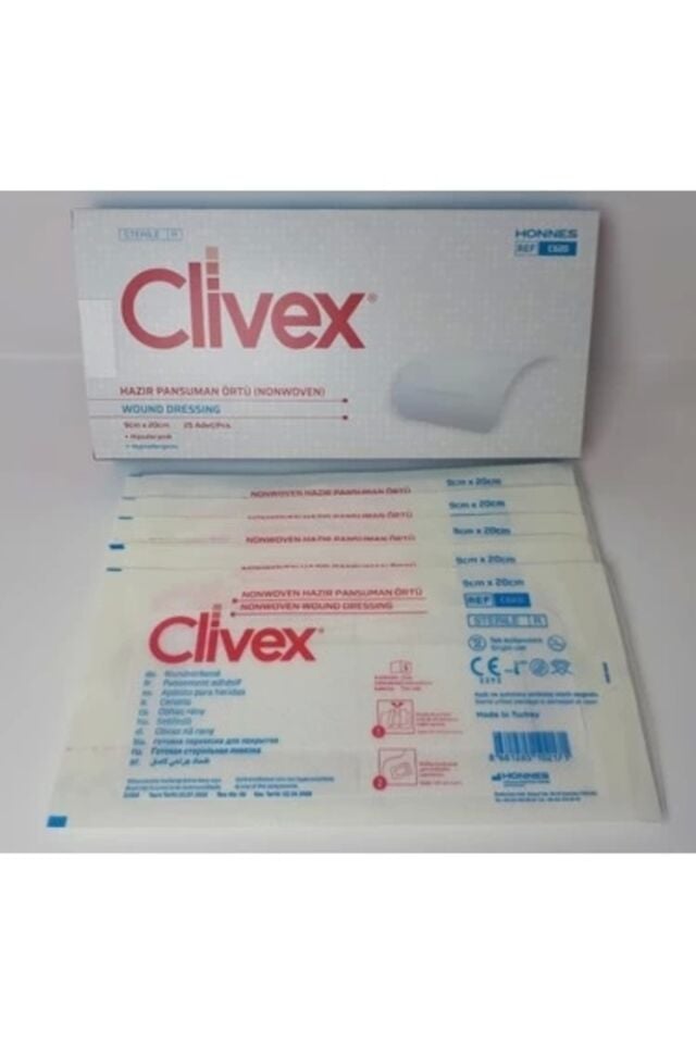 Clivex Su Geçirmez Pedli 9x10cm (1 Adet)