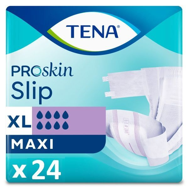 TENA 8 DAMLA MAXİ HASTA BEZİ, XLARGE 24
