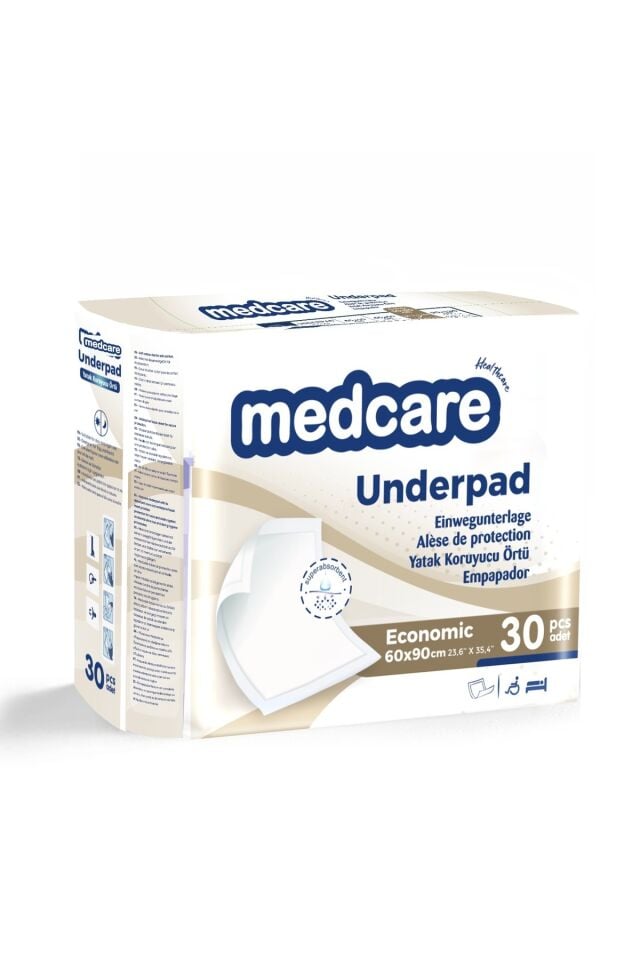 Medcare 60*90 Yatak Koruyucu (Alt Bezi Serme)
