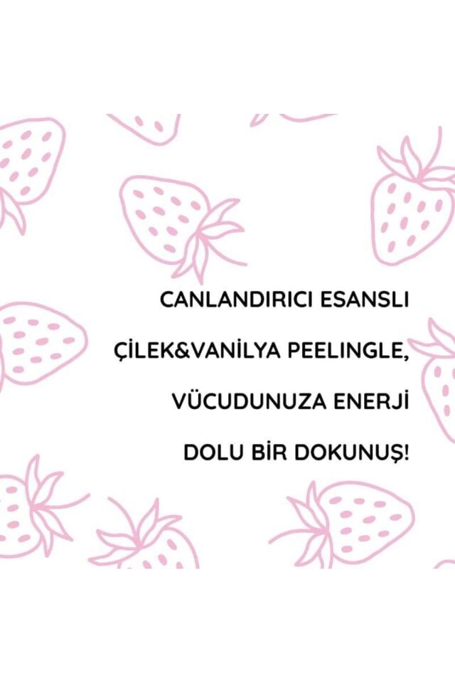 Derminix Çilek Vanilya Vücut Peelingi 300 ml