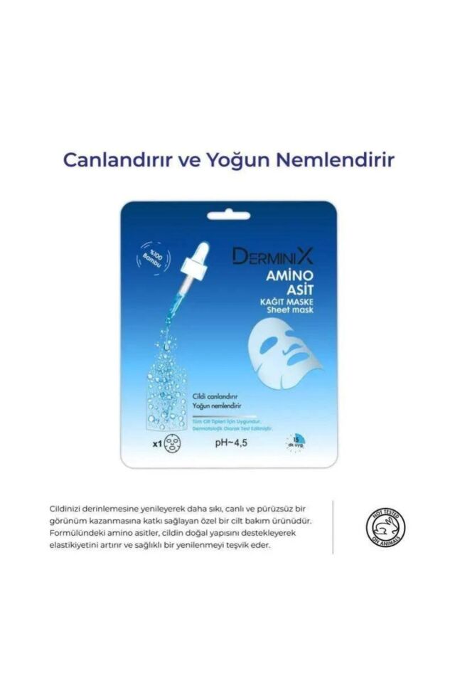 Derminix Amino Asit Kağıt Maske