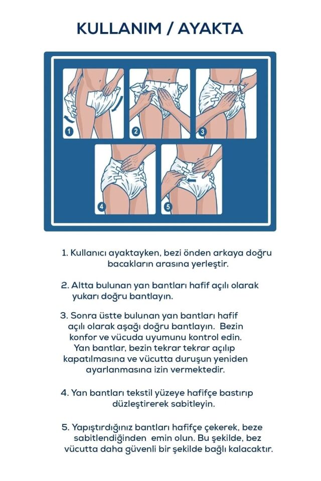 Medcare Yetişkin Hasta Bezi Large PREMİUM ÖZEL SERİ (Büyük Boy) 60 Adet