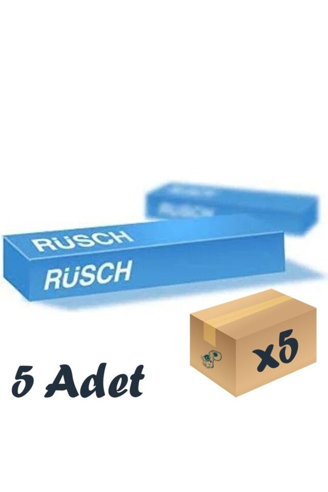 Rüsch 2 Yollu Silikon Foley Sonda 20 FR – 40 cm Steril Tekli Paket 5 ADET
