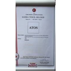 Atos 3 Katlı Yassı Lastikli Maske