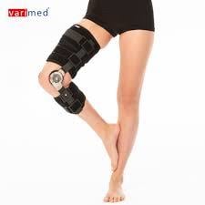Varimed Açı Ayarlı Dizlik (Yan Barlı Eklemli Ayarlanabilir Diz Ortezi) UZUN 60 CM