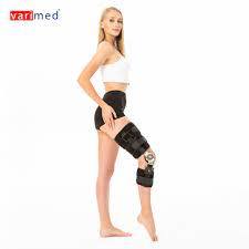 Varimed Açı Ayarlı Dizlik (Yan Barlı Eklemli Ayarlanabilir Diz Ortezi) UZUN 60 CM