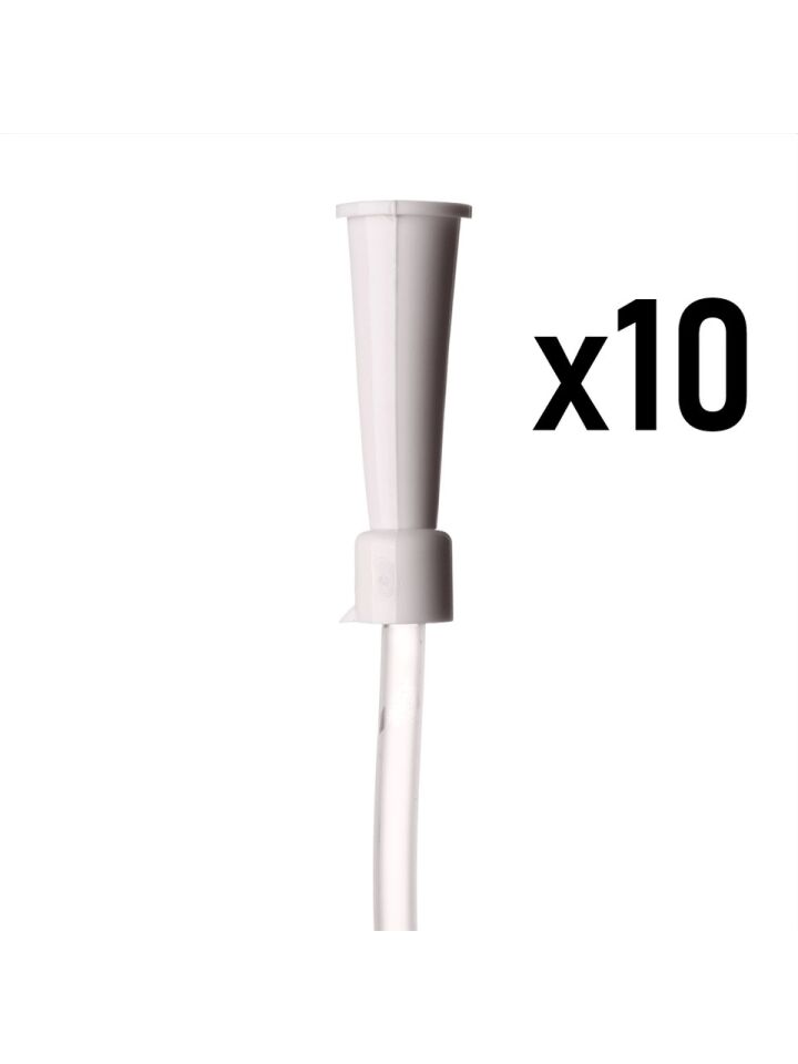 Bıçakcılar Vakum Kontrollü Konnekterlü Aspirasyon Kateteri Sondası No: 12 (Beyaz) - 10 Adet