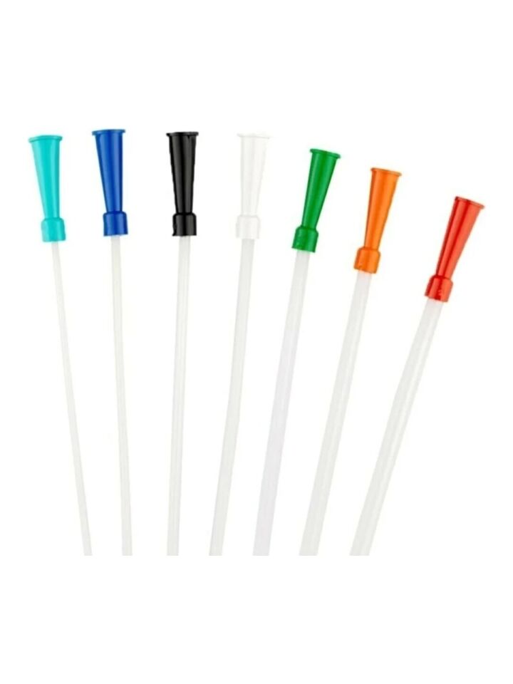 Bıçakcılar Vakum Kontrollü Konnekterlü Aspirasyon Kateteri Sondası No: 12 (Beyaz) - 10 Adet