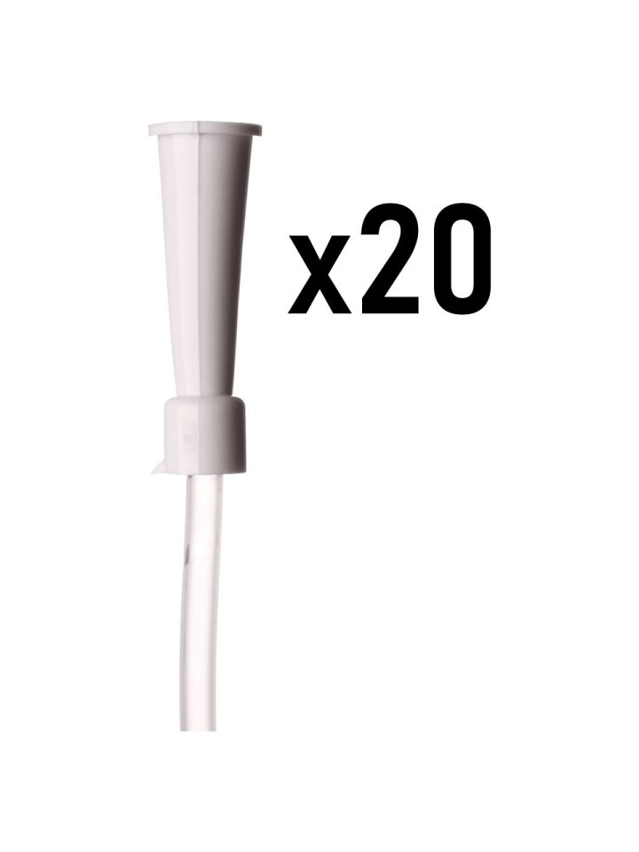 bıçakçılar Vakum Kontrollü Konnekterlü Aspirasyon Kateteri Sondası No: 12 (Beyaz) - 20 Adet