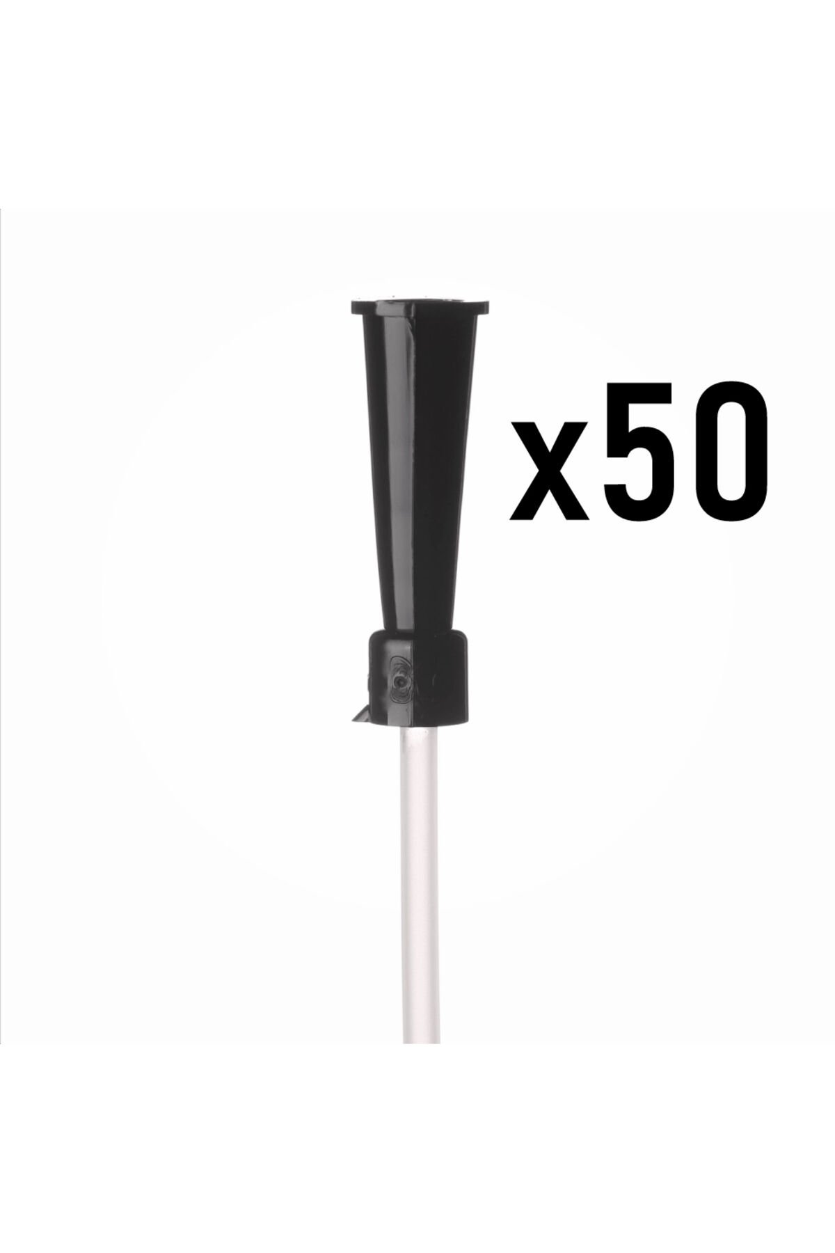 Bıçakcılar Vakum Kontrollü Konnekterlü Aspirasyon Kateteri Sondası No: 10 (Siyah) - 50 Adet