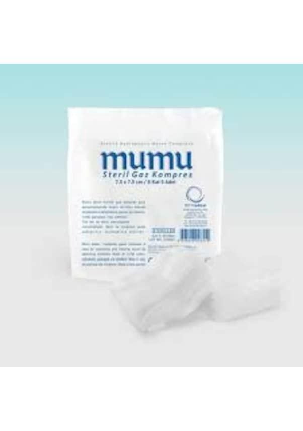 Mumu Steril Hidrofil Gaz Kompres Gazlı Bez 30 x 80 CM