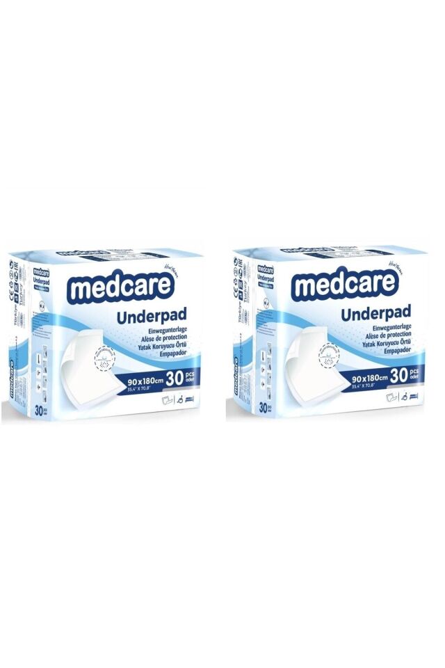 Medcare Yatak Koruyucu 90*180 cm 60 Adet