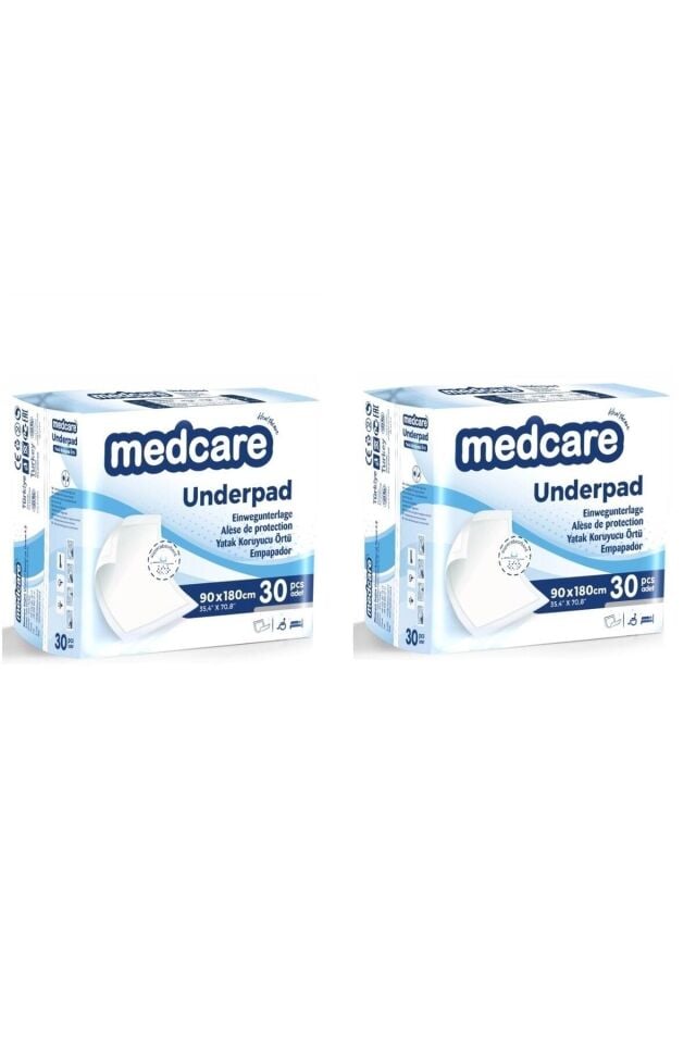 Medcare Yatak Koruyucu 90*180 cm 60 Adet