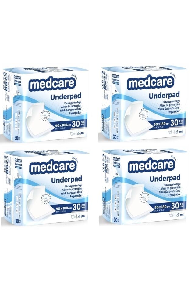 Medcare Yatak Koruyucu 90*180 cm 120 Adet