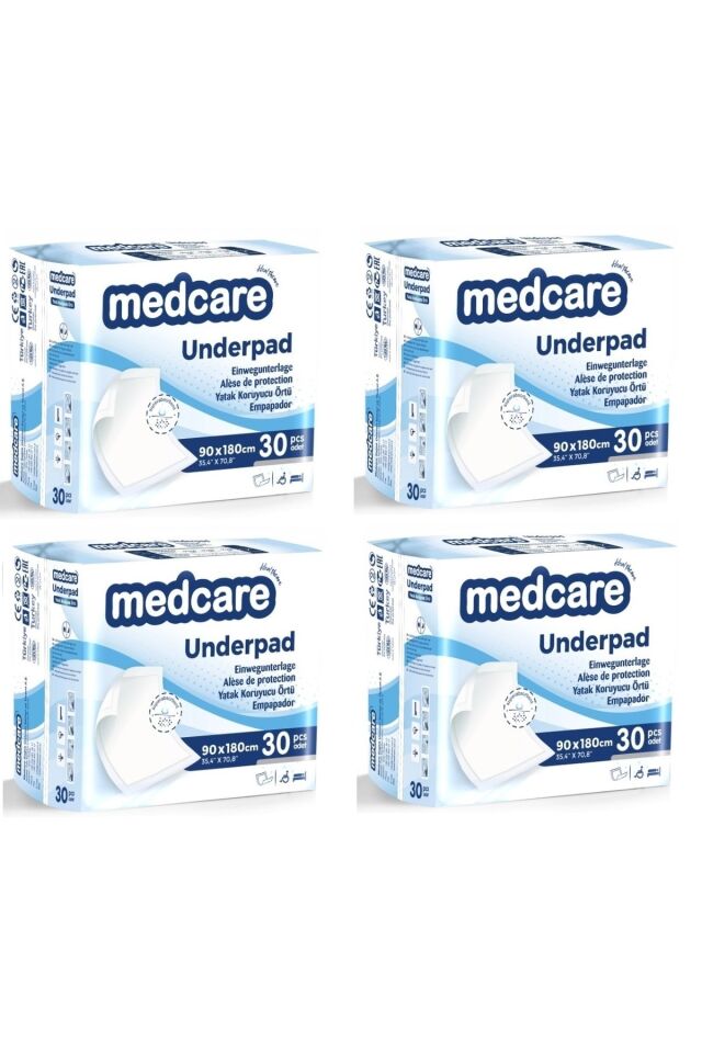 Medcare Yatak Koruyucu 90*180 cm 120 Adet