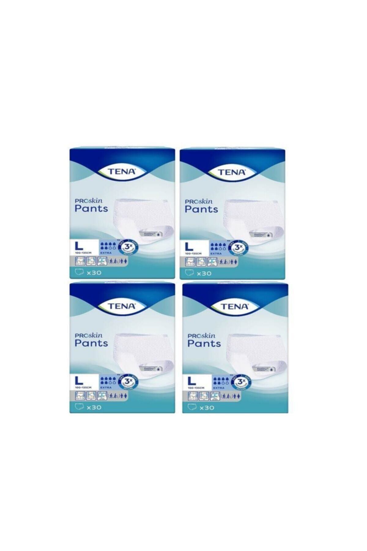 Hasta Bezi Pants Proskin Emici Külot 30'lu L 6 Damla 4'lü Pkt