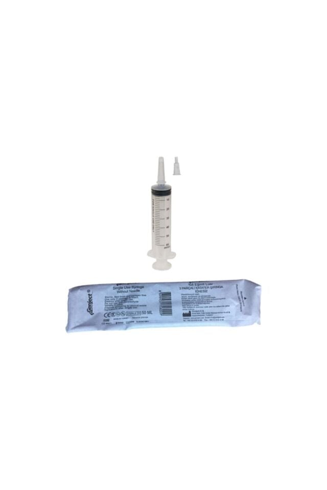 Genject 50cc Çam Uçlu Beslenme Enjektörü 1 Adet