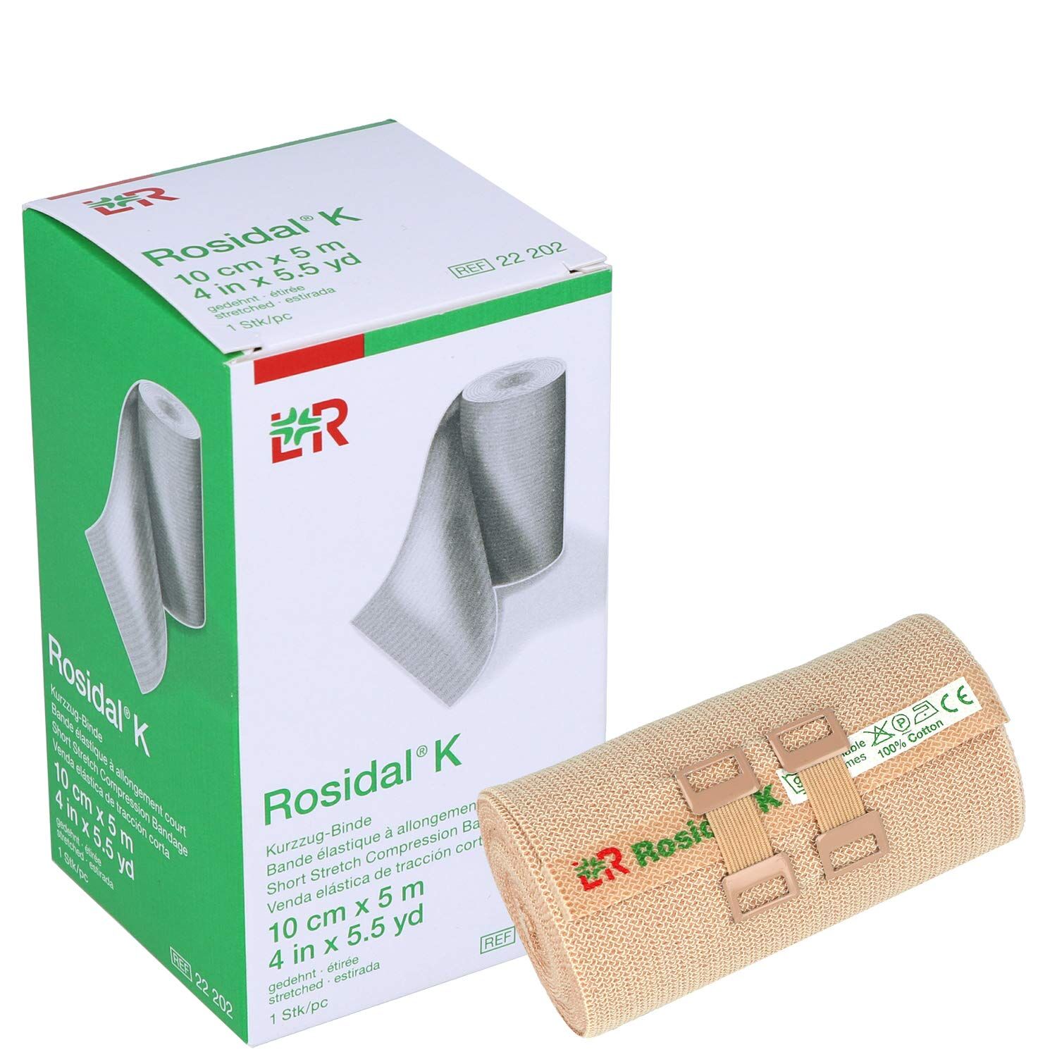 Rosidal K Kompresyon Ve Ödem Bandajı 10 CM