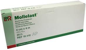 Mollelast Parmak Kompresyon Bandajı 4cm X 4m