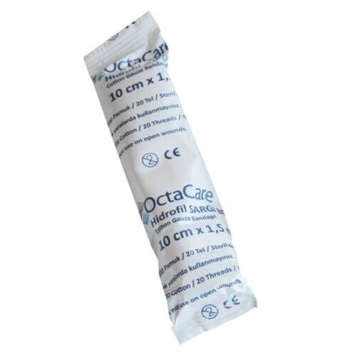 OctaCare Hidrofil Sargı Bezi 10cm x 1,5m