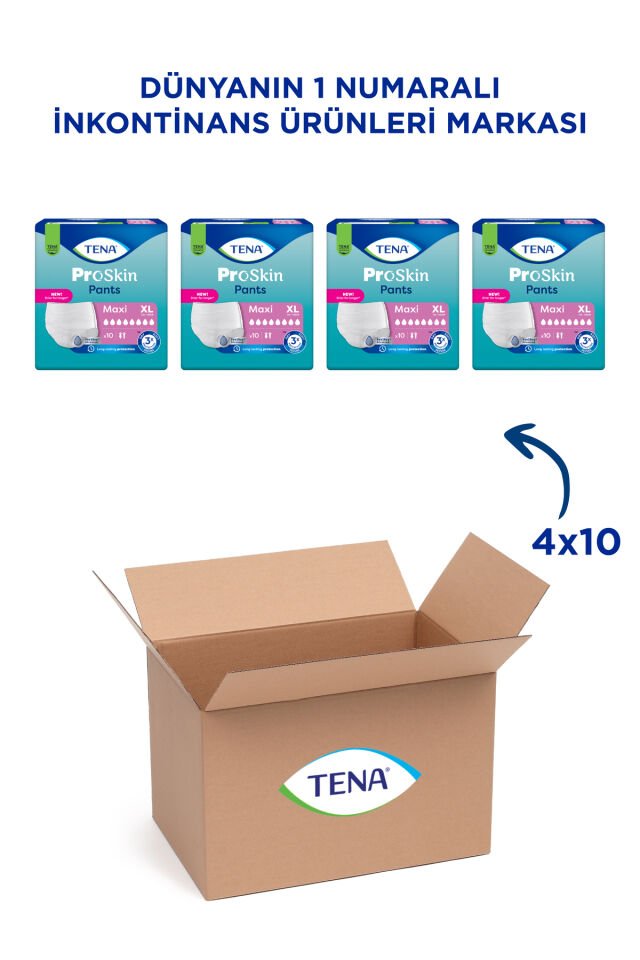 Tena 8 Damla Emici Külot XLarge Büyük Boy 40 Adet