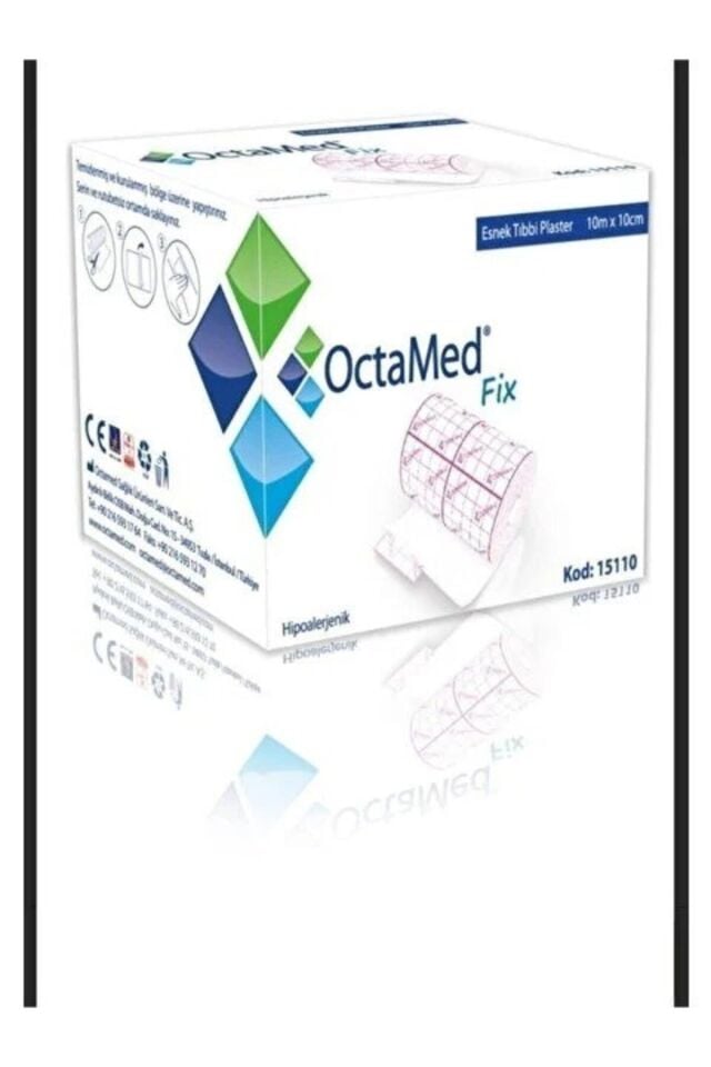 Octamed ESNEK TIBBİ PLASTER 10MX10CM 2 ADET