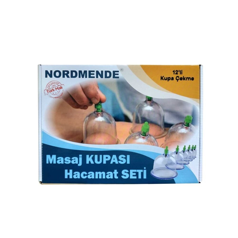 Nordmende Hacamat Masaj Kupası 12'Li Set