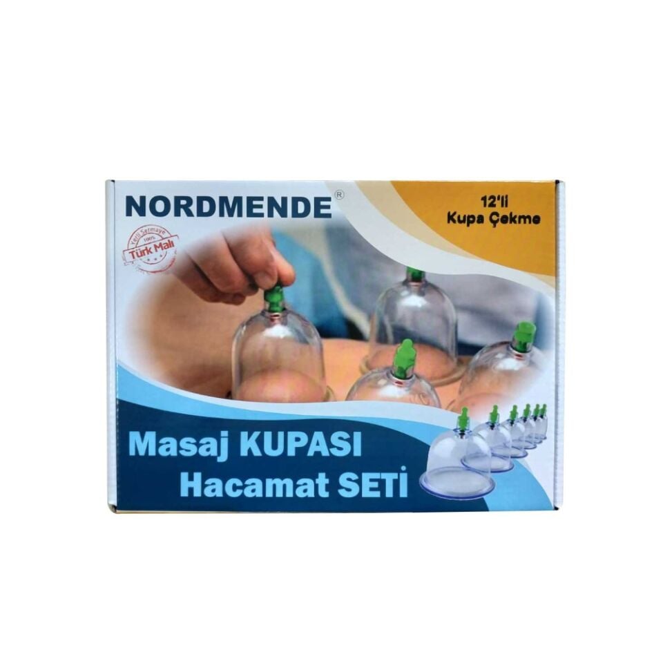 Nordmende Hacamat Masaj Kupası 12&#39;Li Set