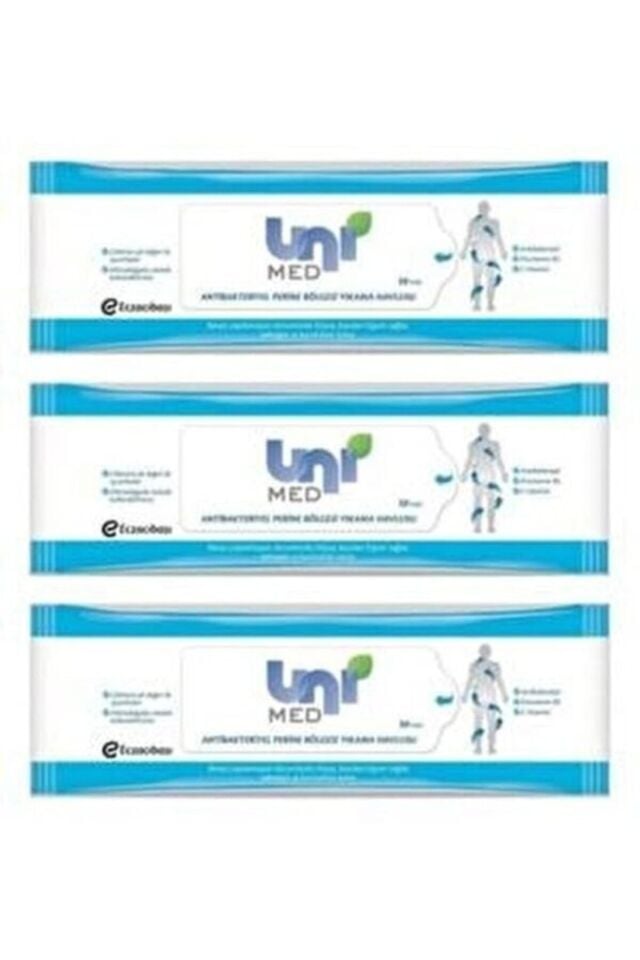 Uni Antibakteriyel Perine Bölgesi Yıkama Havlusu 50 Li 1 adet