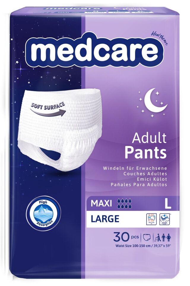 Medcare Maxi Emici Külot 8 Damla Large 30 adet