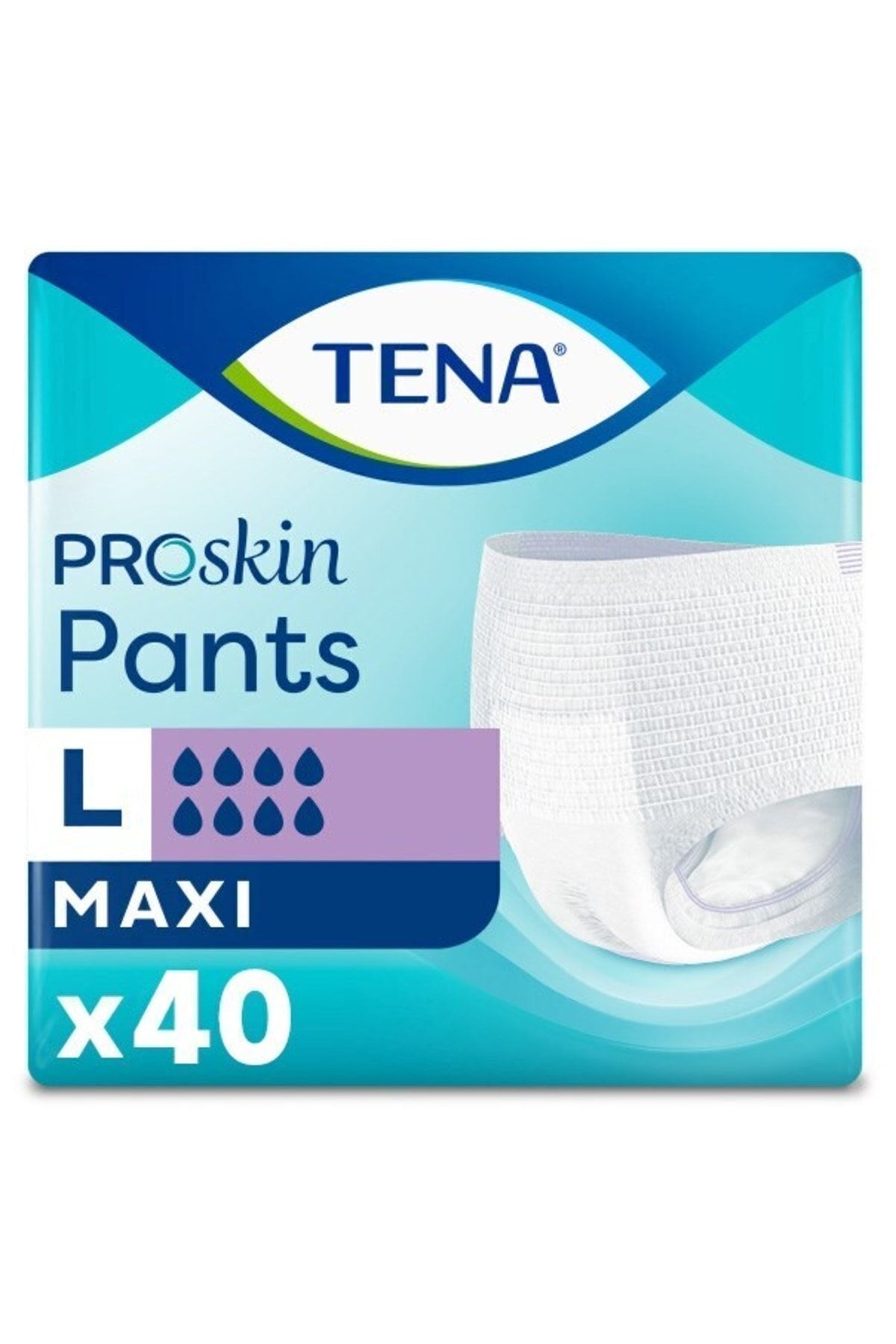 Tena Proskin Pants Maxi Emici Külot Büyük Boy L 10'lu 4 Adet Hasta Bezi