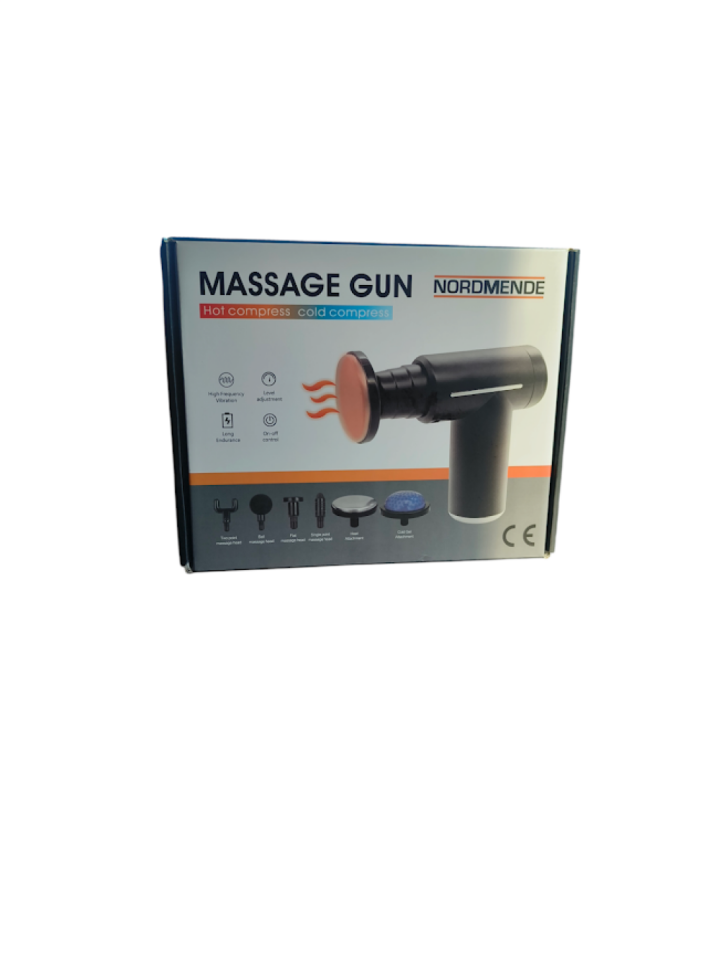 Isıtmalı Soğutmalı Darbeli Şarjlı Masaj Tabancası | Kas Gevşetici & Spor Sonrası Rahatlama