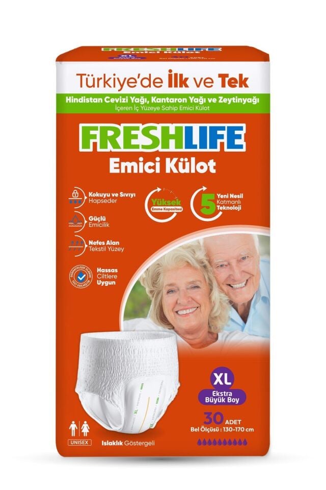 Freshlife Xlarge Emici Külot 30 Adet