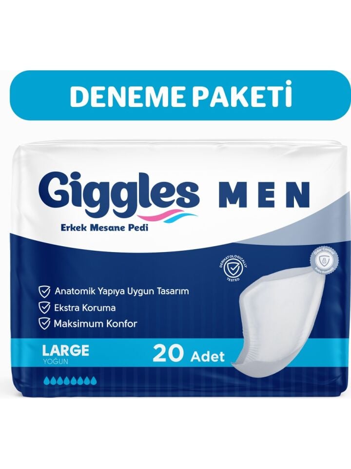 Giggles Erkek Mesane Pedi Large 20'Li