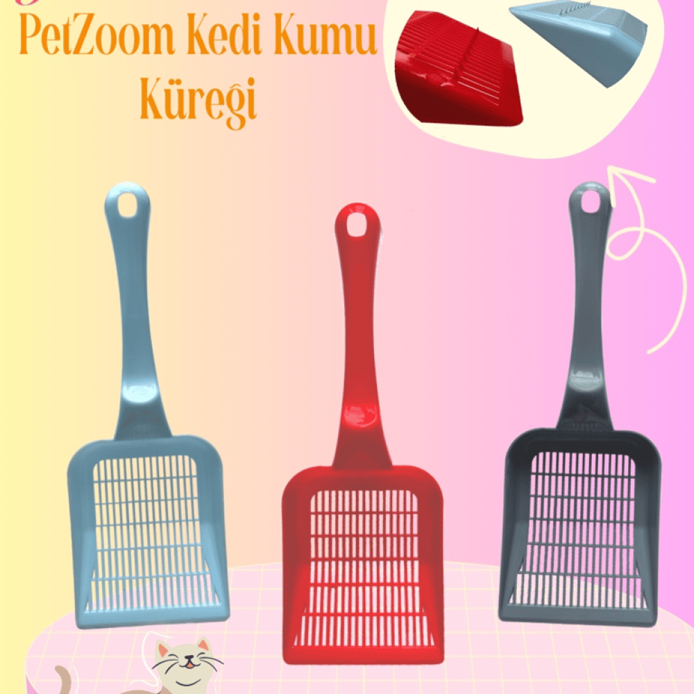 Petzoom Kedi Kumu Küreği