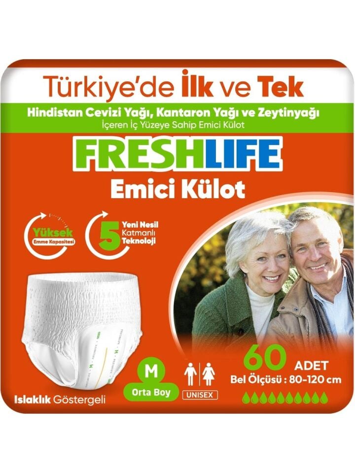 Freshlife Medium Emici Külot 60 Adet