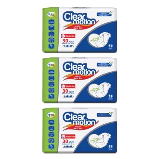 Clearmotion Large Belbantlı Hasta Bezi 90'lı