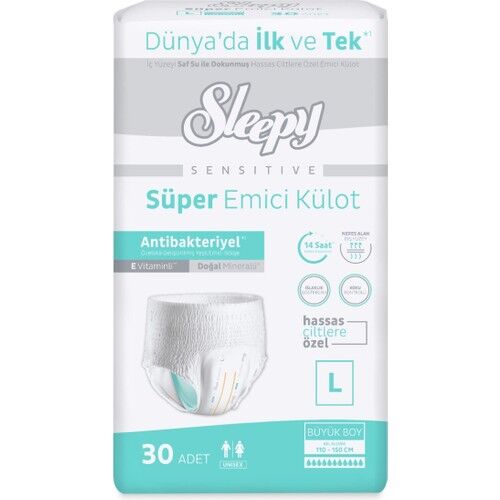 SLEEPY SEN ANTİ. İKİZ KÜLOT LARGE 30