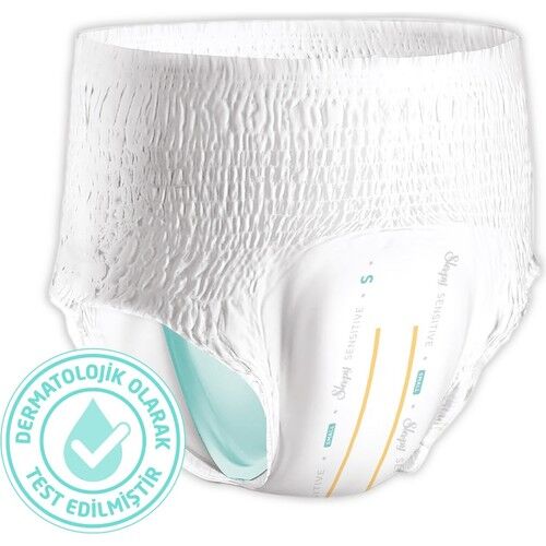 Sleepy Sensitive Antibakteriyel Emici Külot Small 30 - 2 Paket (60 Adet)