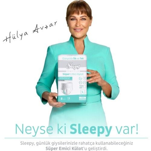 Sleepy Sensitive Antibakteriyel Emici Külot Small 30 - 4 Paket (120 Adet)