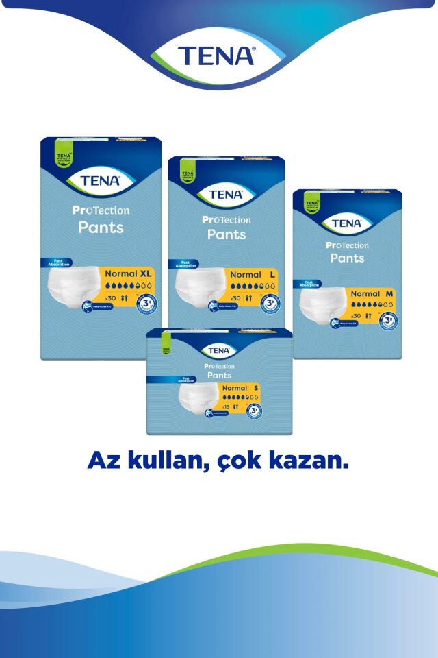 Tena Proskin Pants Normal 5,5 Damla Emici Külot Büyük Boy Large 30 Adet